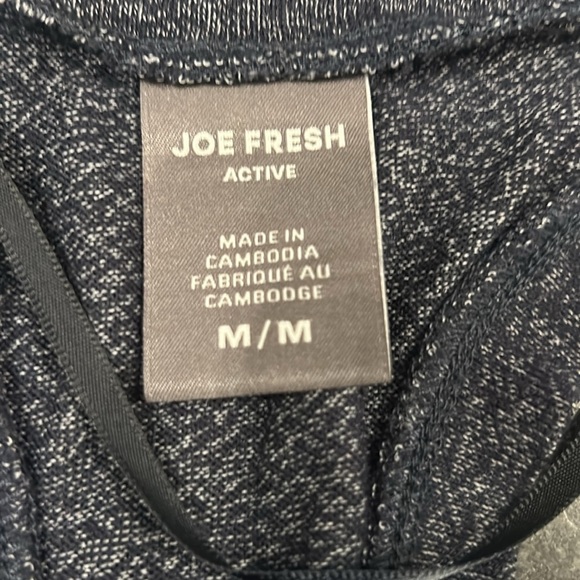 Dark blue striped activewear top - Picture 5 of 7